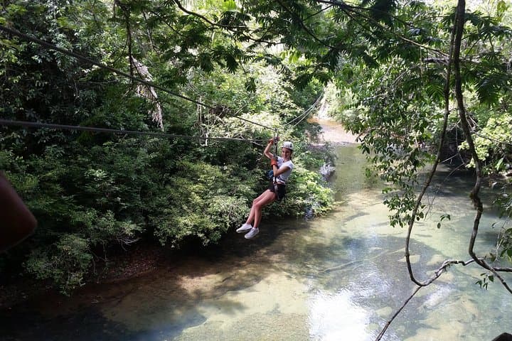 Jungle Zipline Canopy Tour from Belize City — Sibun River Canopy Adventure photo 3