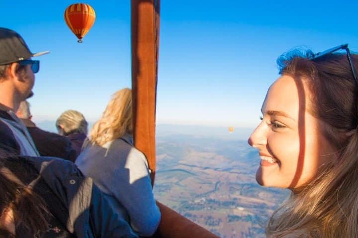 Sunrise Hot Air Balloon Over Gold Coast Hinterland with Vineyard Breakfast photo 4
