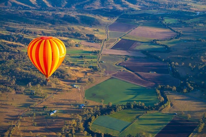 Sunrise Hot Air Balloon Over Gold Coast Hinterland with Vineyard Breakfast photo 5