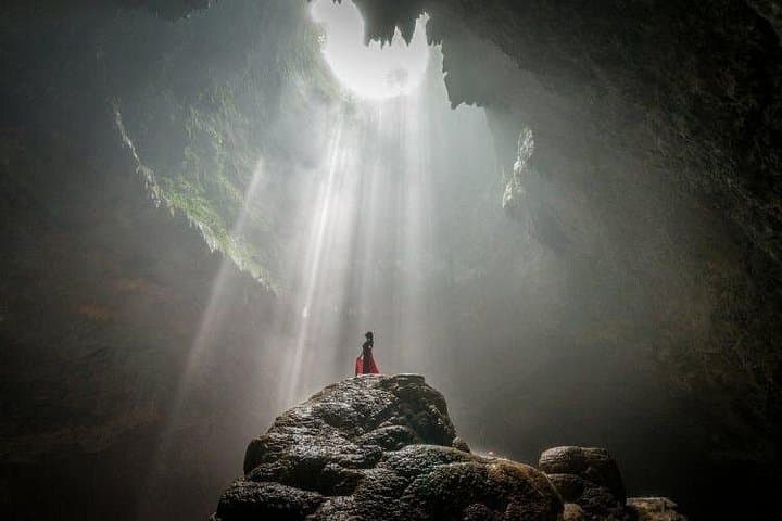 Jomblang Cave Rappel and Pindul Cave Tubing: Day Trip from Yogyakarta photo 1