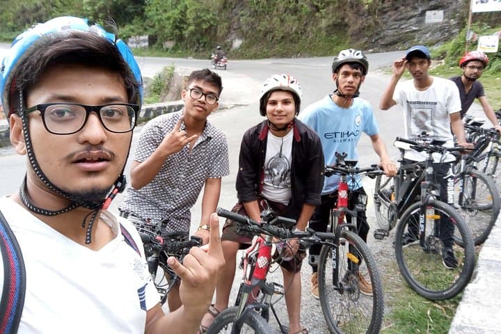 One-Day Kathmandu Cycling Tour: Thamel to Chobar Gorge, Dakshinkali & Taudaha photo 2
