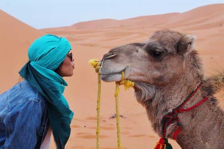 3-Day Merzouga Dunes Experience from Marrakech: Camel Rides, Kasbahs & Sahara Camps
