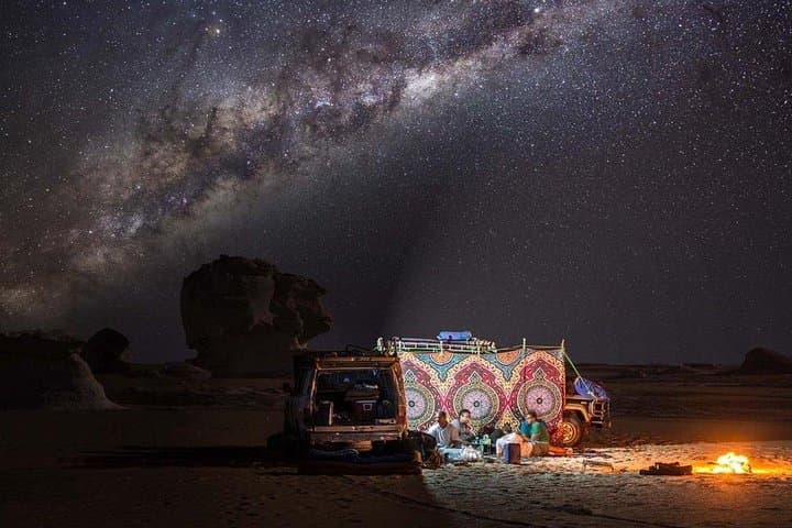 White Desert Overnight: 2-Day Bahariya Oasis 4x4 Camping Tour from Cairo photo 3