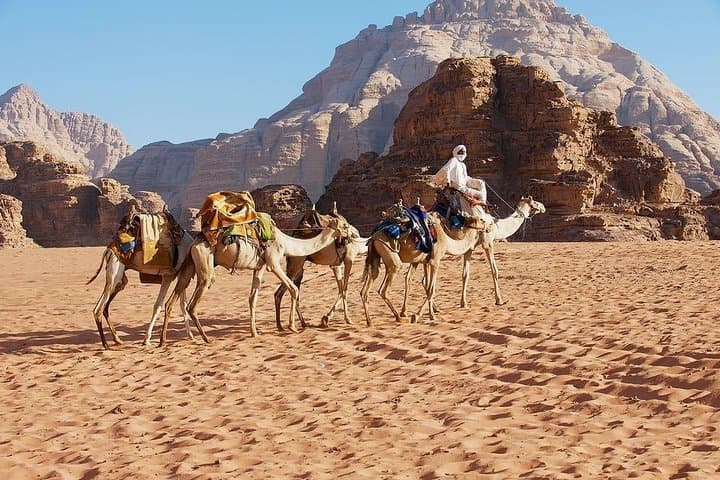 Wadi Rum Day Tour from Aqaba City — 4x4 Jeep, Dunes & Rock Bridges photo 5