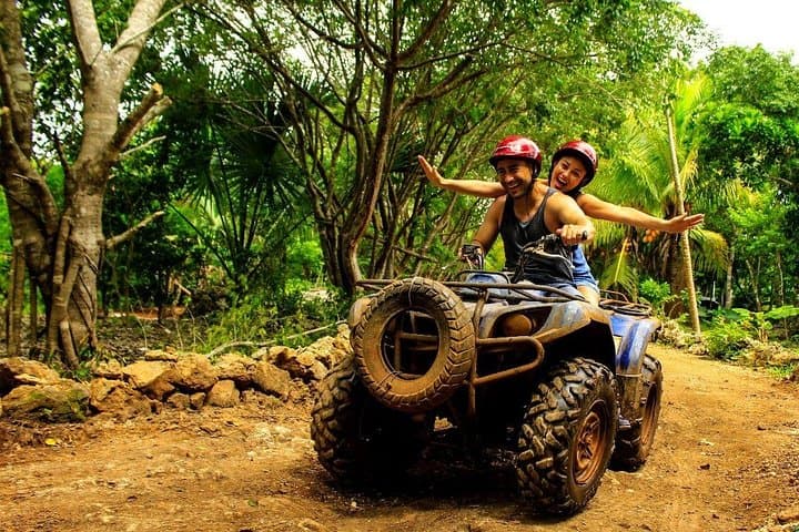 Riviera Maya Jungle Combo: ATV, Ziplines, Horseback & Cenote Swim photo 2