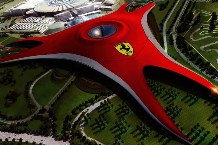 Abu Dhabi in a Day: Grand Mosque, Corniche & Ferrari World from Dubai