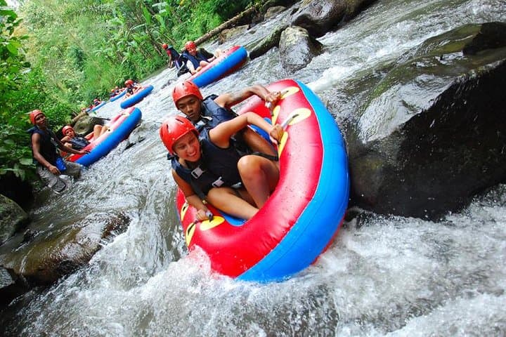 Pakerisan River Tubing: 4.5 km Tampaksiring Float with Rice-Field Lunch