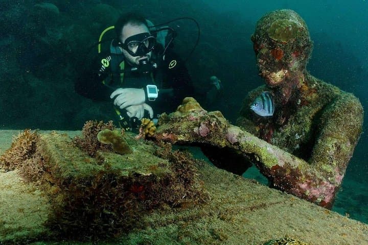 Grenada Full-Day Snorkel & Sunset Cruise to Molinere Underwater Sculpture Park photo 3