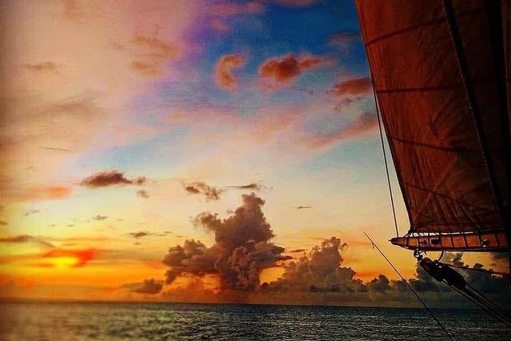 Private Romantic Sunset Sail Off Grenada — Champagne Sunset Cruise