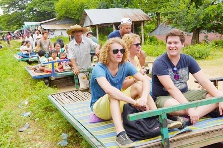 Battambang Day Trip from Siem Reap: Bamboo Train, Wat Banan & Bat-Cave Sunset photo 4