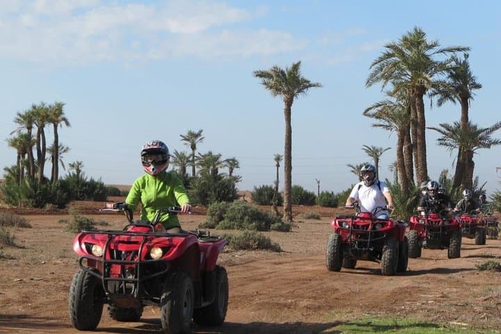 Quad Biking the Marrakech Palmeraie: 2-Hour Desert & Palm Grove Ride