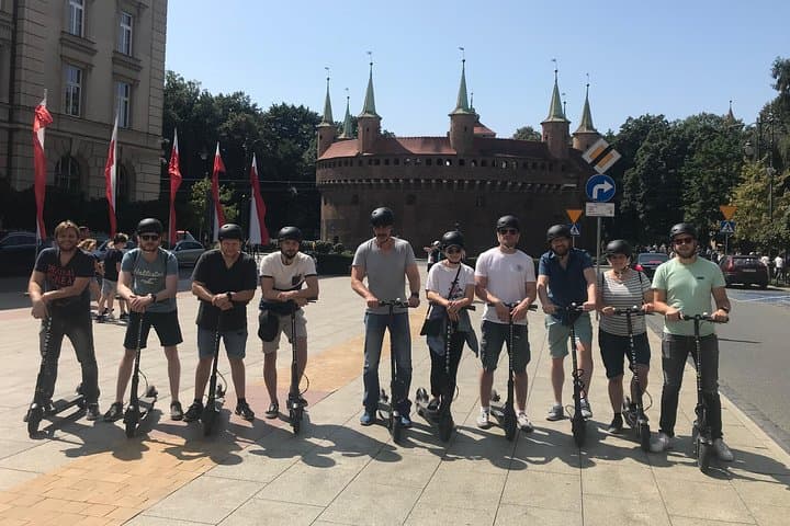 Kraków Electric Scooter Tour: 20 km Guided Ride Through Old Town & Kazimierz photo 6