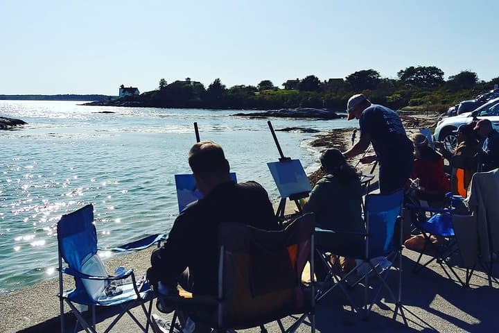 Plein Air Painting on Portland, Maine’s Rugged Coast: A 3-Hour Outdoor Workshop photo 4