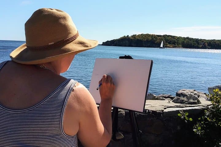 Plein Air Painting on Portland, Maine’s Rugged Coast: A 3-Hour Outdoor Workshop photo 5