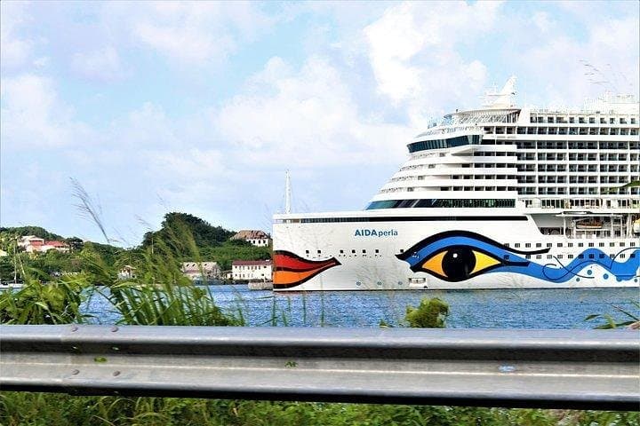 West Coast St. Lucia Day Tour — Pitons, Sulphur Springs & Waterfall Stop photo 4