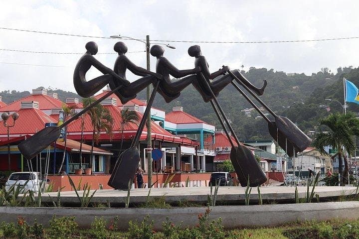 West Coast St. Lucia Day Tour — Pitons, Sulphur Springs & Waterfall Stop photo 5