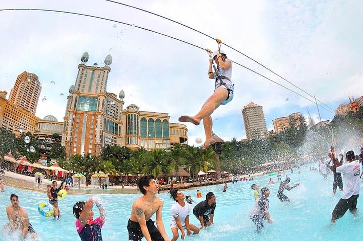 Full-Day Sunway Lagoon Theme Park Tour: Waves, Rides & Wildlife Near Kuala Lumpur