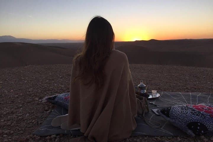 Quad Biking and Sunset Camel Ride in Agafay Desert with Berber Dinner photo 2