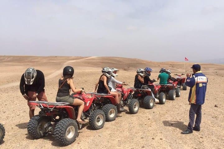 Quad Biking and Sunset Camel Ride in Agafay Desert with Berber Dinner photo 4