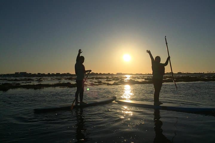 Ria Formosa Surf & SUP: Boat Trip, Beginner Surf Lessons and Stand-Up Paddle near Faro