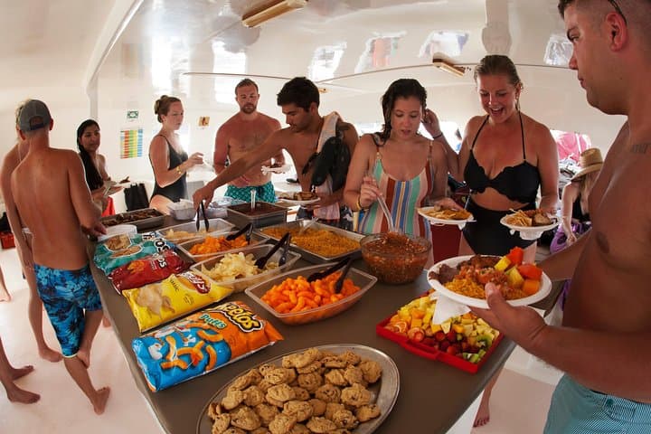 Catamaran Sailing and Snorkeling from Playa Hermosa — Sunset Cruise with Open Bar & BBQ photo 2