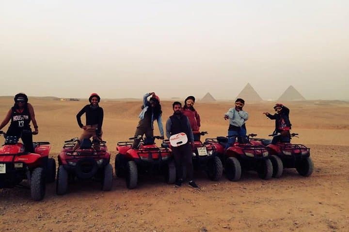 Quad Bike Safari Around the Great Pyramids: Desert Ride with Panoramic Views photo 3
