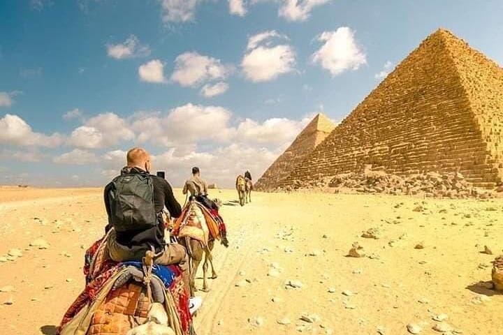 Camel and Horse Riding Around the Giza Pyramids: An Active Tour of Ancient Sands photo 5
