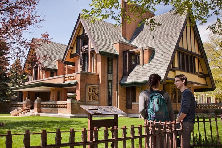 Frank Lloyd Wright Home & Studio Tour — Oak Park Architecture Visit photo 2