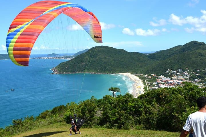 Tandem Paragliding in Florianópolis: Scenic Flights Over Lagoa da Conceição photo 4