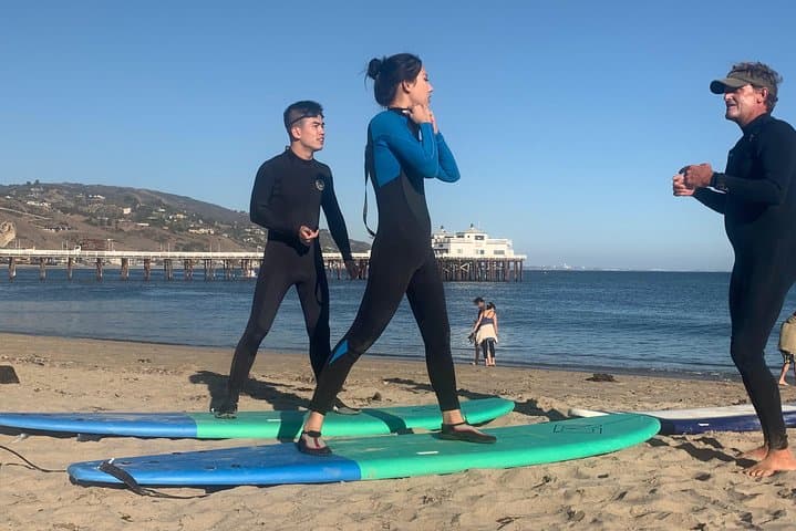 Private Surf Lessons at Malibu's Surfrider Beach photo 3