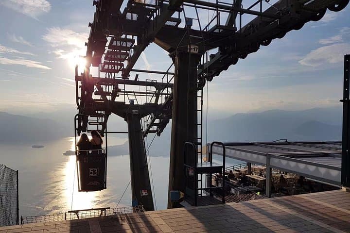 Sunset Cruise to Sasso del Ferro: Lake Maggiore's Sky-Meeting Waters