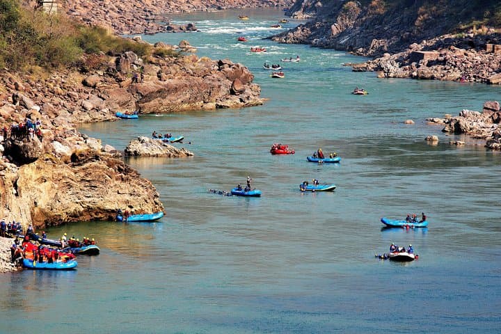Brahmpuri Down 9 km Rafting — Easy Ganges Run Near Rishikesh photo 3