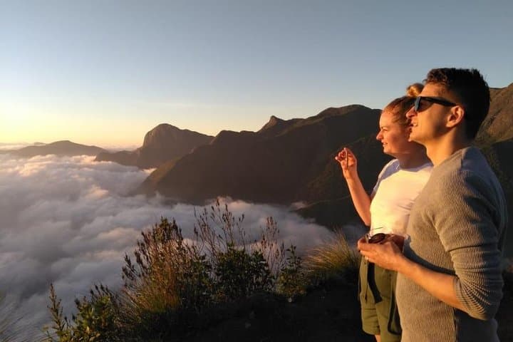 Sunrise at Top Station Munnar: Dawn Over the Western Ghats