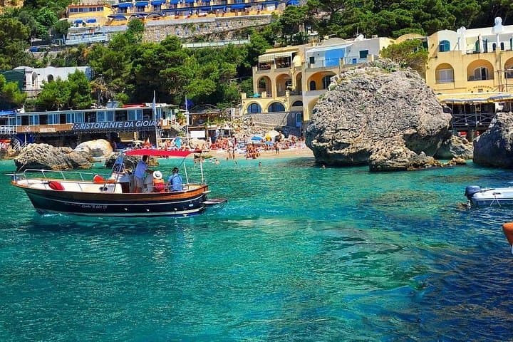 Half-Day Boat Tour Around Capri: Swim Stops, Caves & Faraglioni Photo Ops photo 3