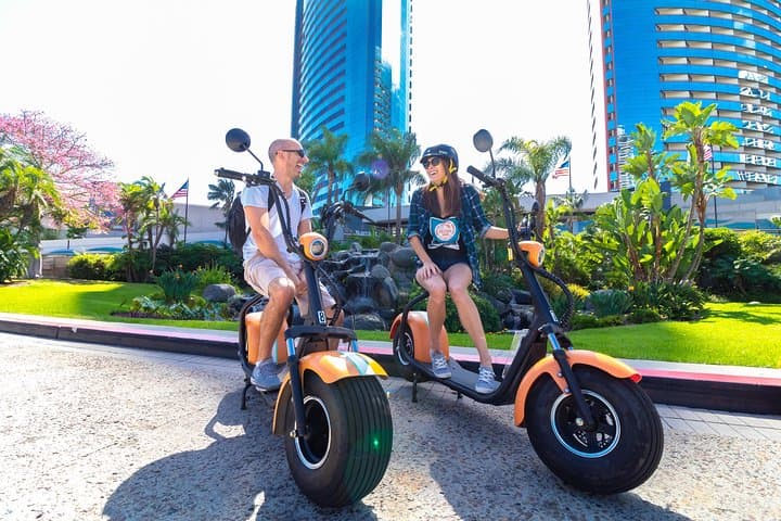 GPS-Guided Coronado Island Electric Scooter Tour — Ferry, Beaches & Hotel del Coronado photo 1