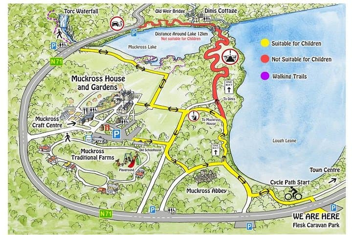 Self-Guided Bike Tour of Killarney National Park: Muckross Gardens, Abbey & Torc Waterfall photo 2