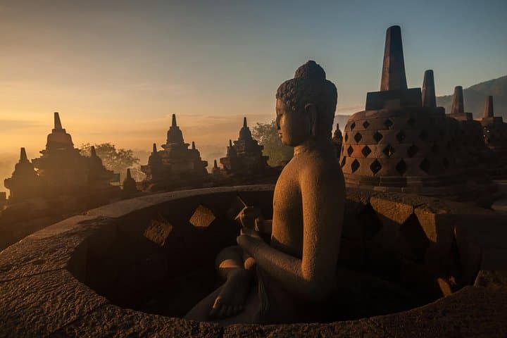 Borobudur Sunrise, Merapi Jeep Lava Tour & Prambanan Temple Day Trip from Yogyakarta photo 1