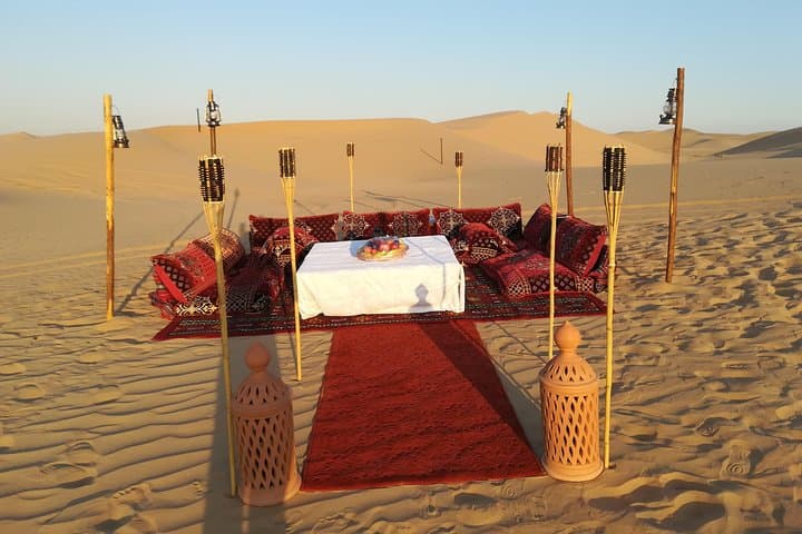 Romantic Dune Dinner in the Empty Quarter: Sunset Safari & Private Desert Dining photo 2