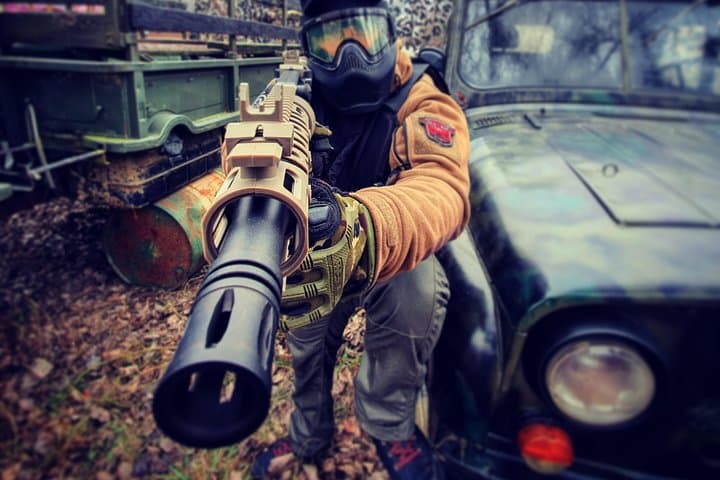 Motor Paintball Off-Road: Cold War Style Adventure Near Budapest