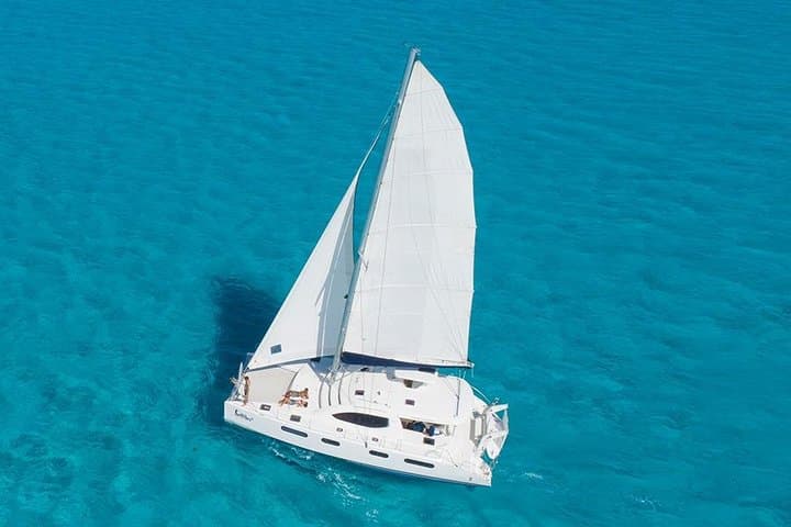 Luxury Catamaran Snorkel: Isla Mujeres Day Sail from Cancun