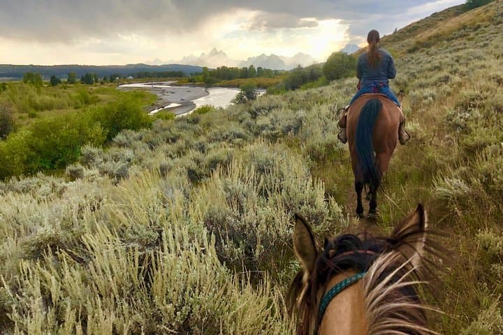 Dinner Cookout Horseback Ride at Heart Six Ranch Near Grand Teton photo 2
