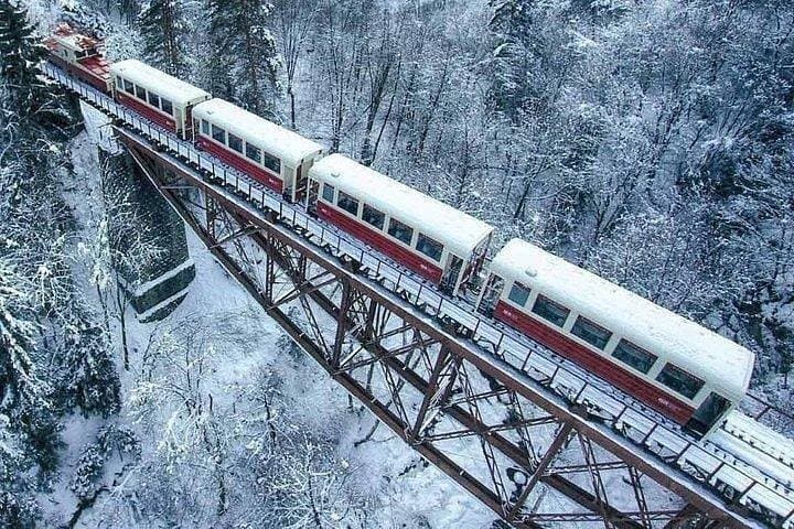 Day Trip to Bakuriani: Ski, Snowmobile & Borjomi Springs from Tbilisi photo 4