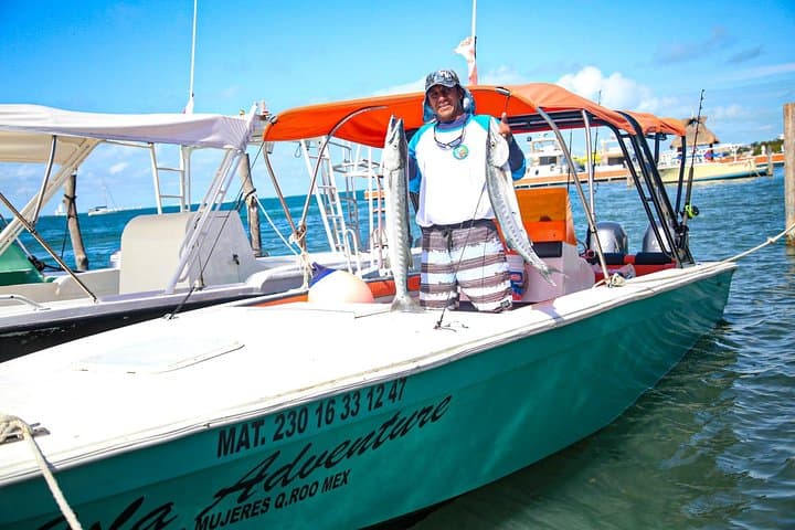 Isla Mujeres Half-Day Fishing and Snorkeling Tour — Catch Fish and Explore Coral photo 4