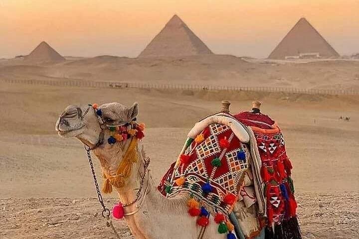 Sunset Camel Ride Around the Pyramids of Giza — Guided Tour & Evening Experience photo 6