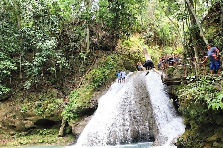 Blue Hole & Secret Falls: Ocho Rios Waterfall Hike and Rope-Swing Adventure photo 6