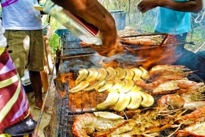 Speedboat to Ile aux Cerfs with GRSE Waterfall, BBQ Lunch & Open Bar photo 2