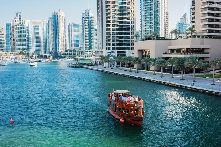 Dubai Marina Dhow Cruise: Evening Sightseeing & Dinner on a Traditional Arab Dhow photo 5
