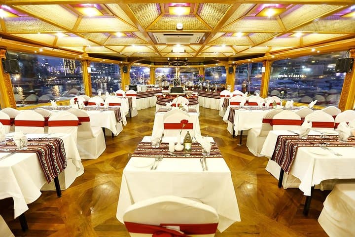 Dubai Creek Dhow Dinner Cruise: Evening Buffet, Tanoura Show & City Lights photo 5