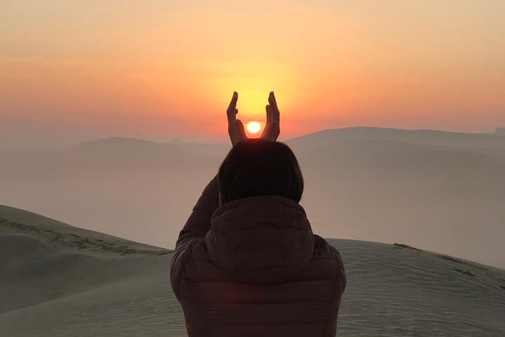 Sunrise Desert Safari in Abu Dhabi: Quad Biking, Sandboarding & Camel Farm Visit photo 1