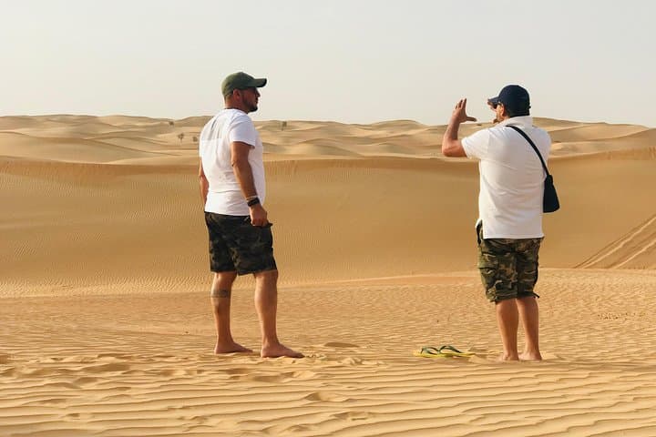Abu Dhabi Morning Desert Safari: Dune Bashing, Sandboarding & Camel Ride